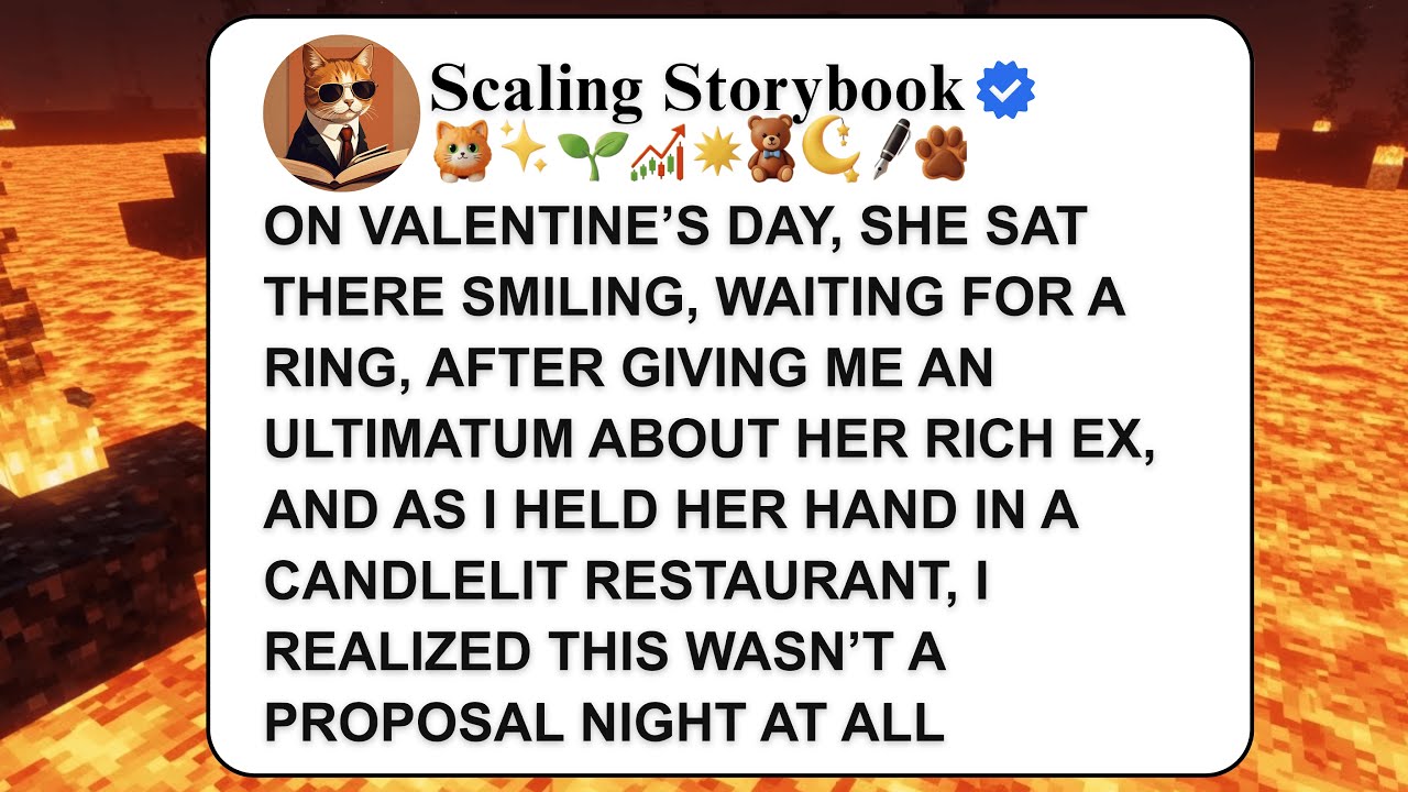 ON VALENTINE’S DAY, SHE SAT THERE SMILING, WAITING FOR A RING, AFTER GIVING ME AN ULTIMATUM ABO