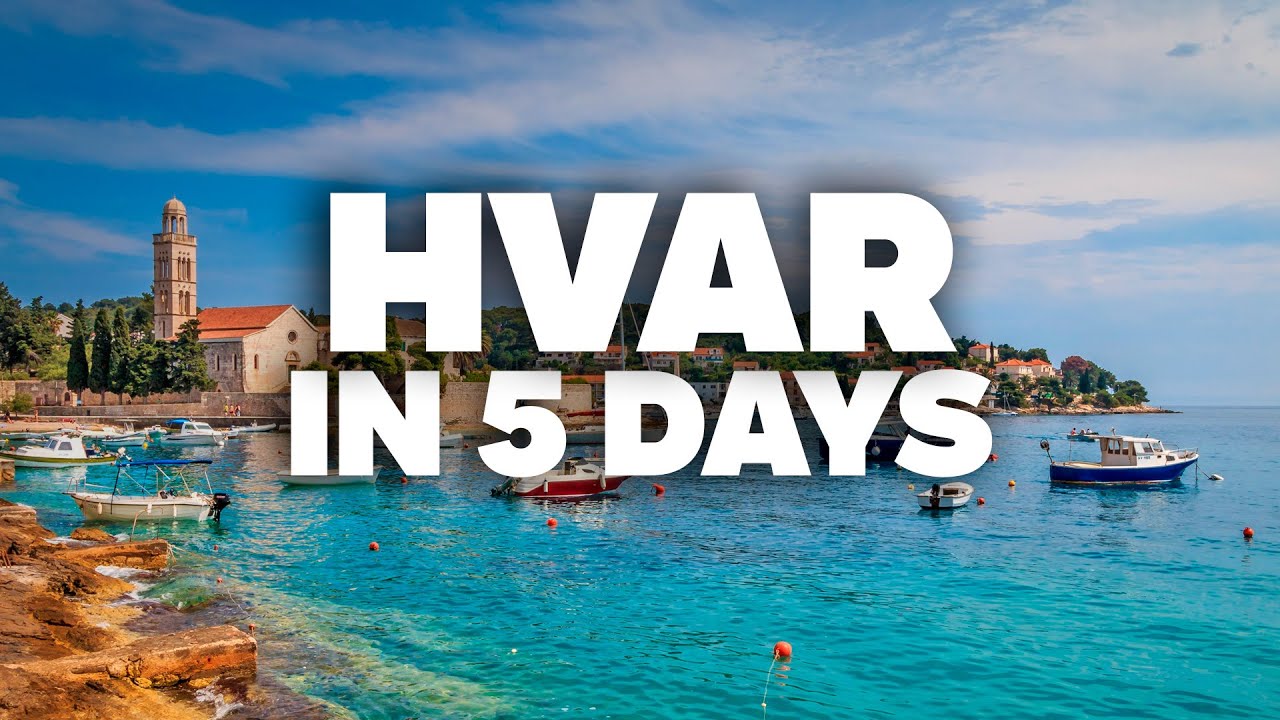 HVAR IN 5 DAYS! Perfect Itinerary with Must-See Attractions!