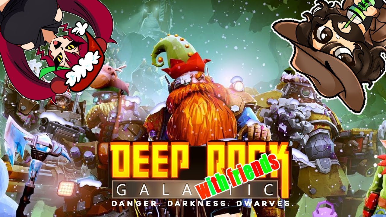🎄 CHRISTMAS with SPACE DWARVES! DRG with friends! || Cherrysaur 🍒