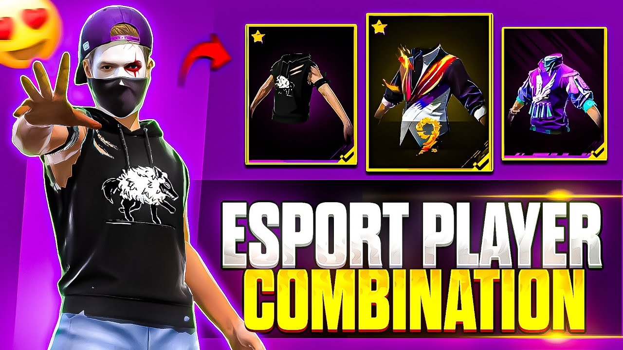 New 🤩 World's Best Esports Player Dress Combinations | 🔥 Free Fire NO TOP-UP DRESS COMBINATIONS