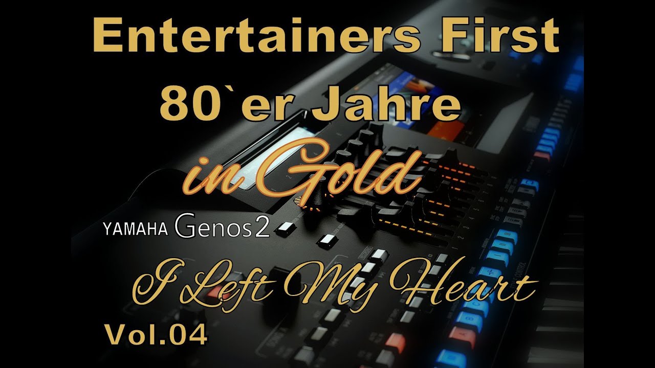 YAMAHA Genos2 80er Jahre in Gold Vol.04 I left my heart in San Francisco www.AndreSchurna.de