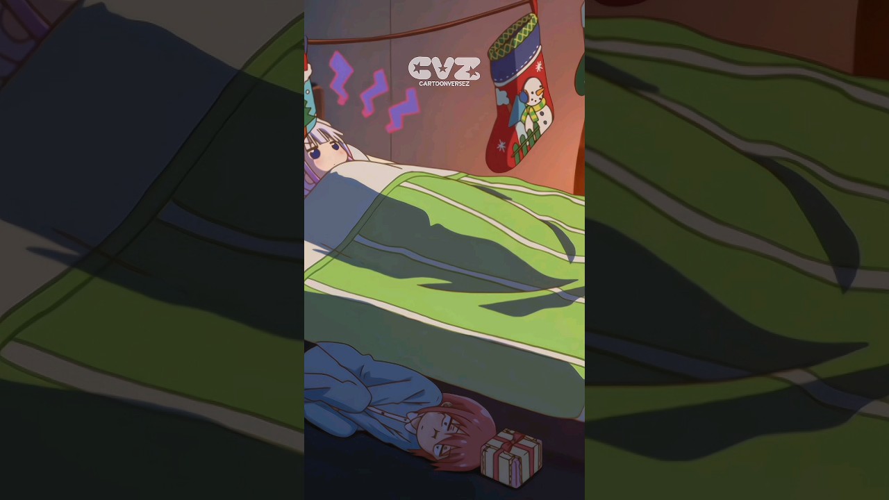 Kanna N&atilde;o descansa at&eacute; receber o presente de natal😂 - Miss Kobayashi-San Maid Dragon #shorts