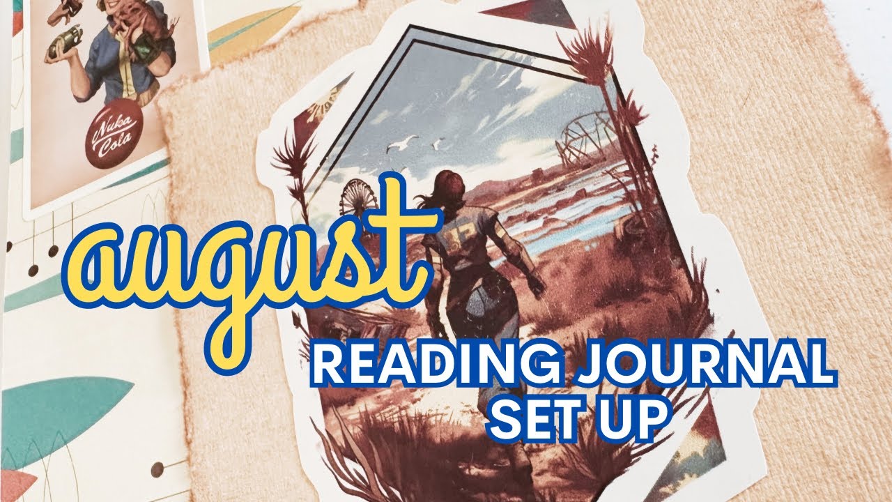 August Reading Journal - Spreads as Sweet as a Slice of Perfectly Preserved Pie