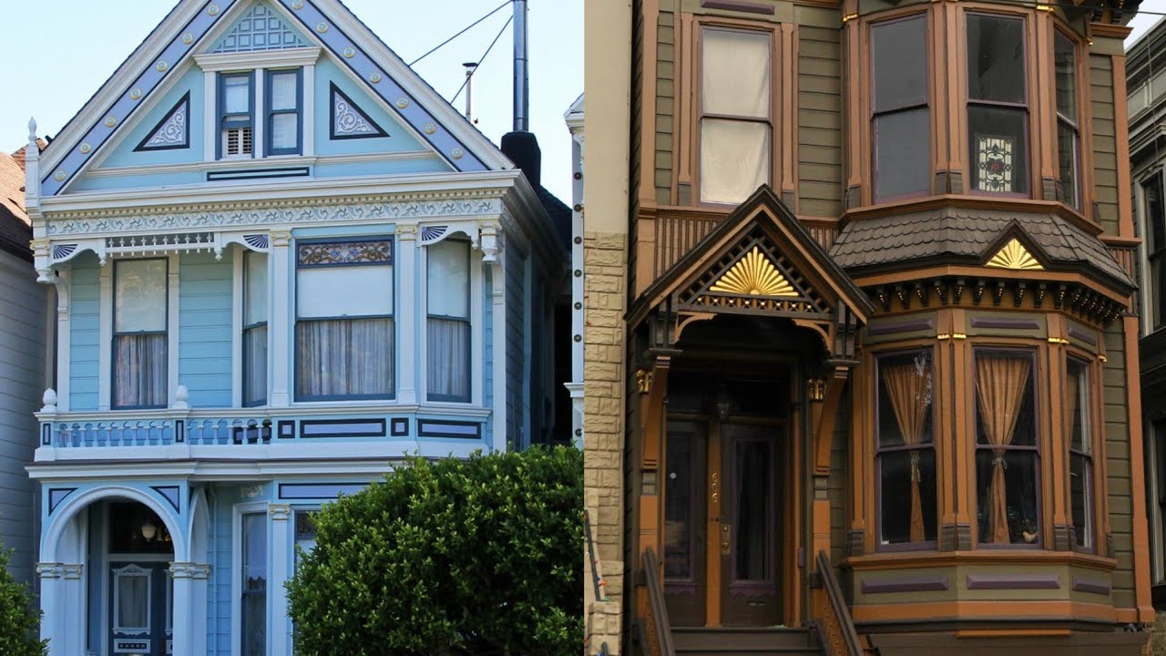San Francisco victorian houses 🏘️