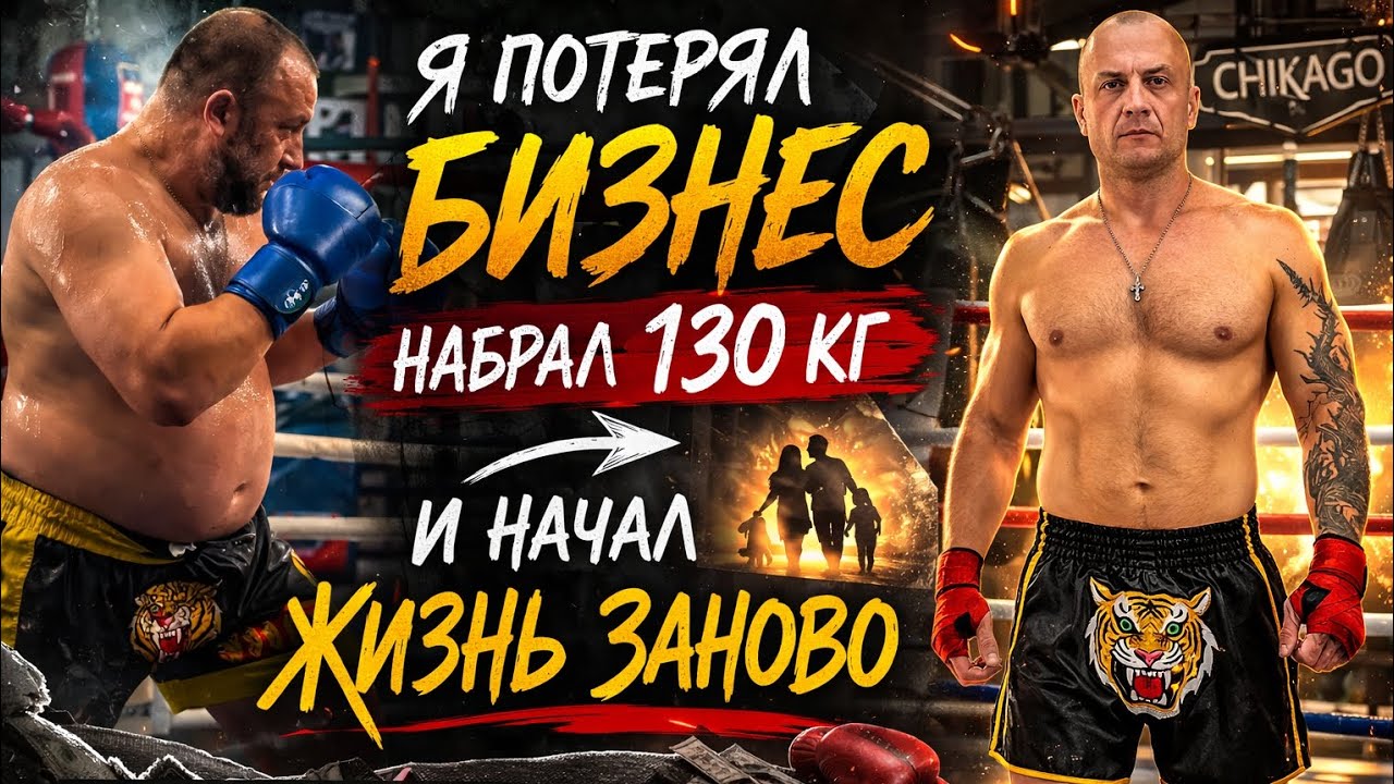 130 кг, долги и конец бизнеса… Как я вернул свою жизнь