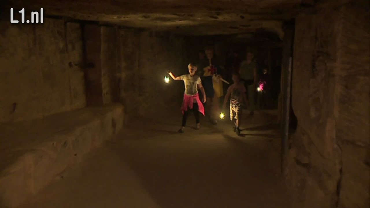 Attractie Sprookjesbos Valkenburg in oude mergelgroeve 9 juli 2015