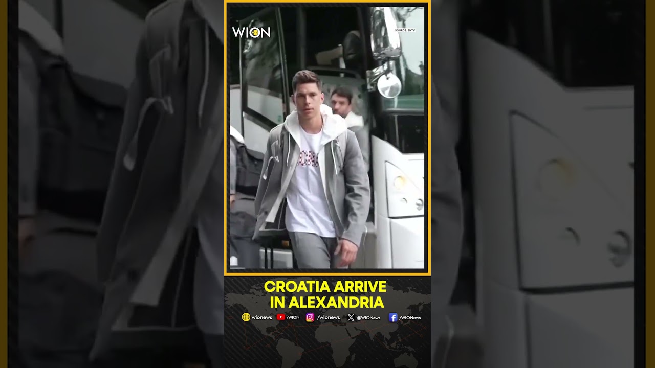 FIFA World Cup: Croatia Arrive In Alexandria For FIFA World Cup 2026