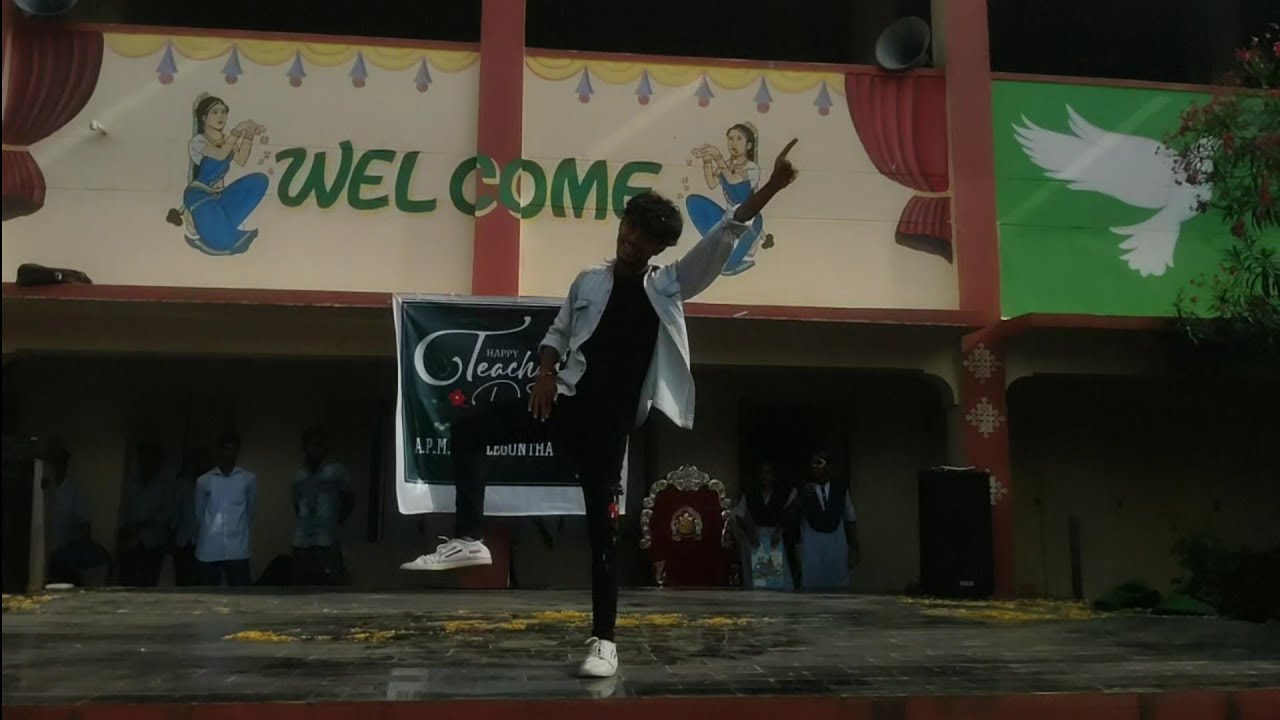 💥Temper song solo performance in college😉👀