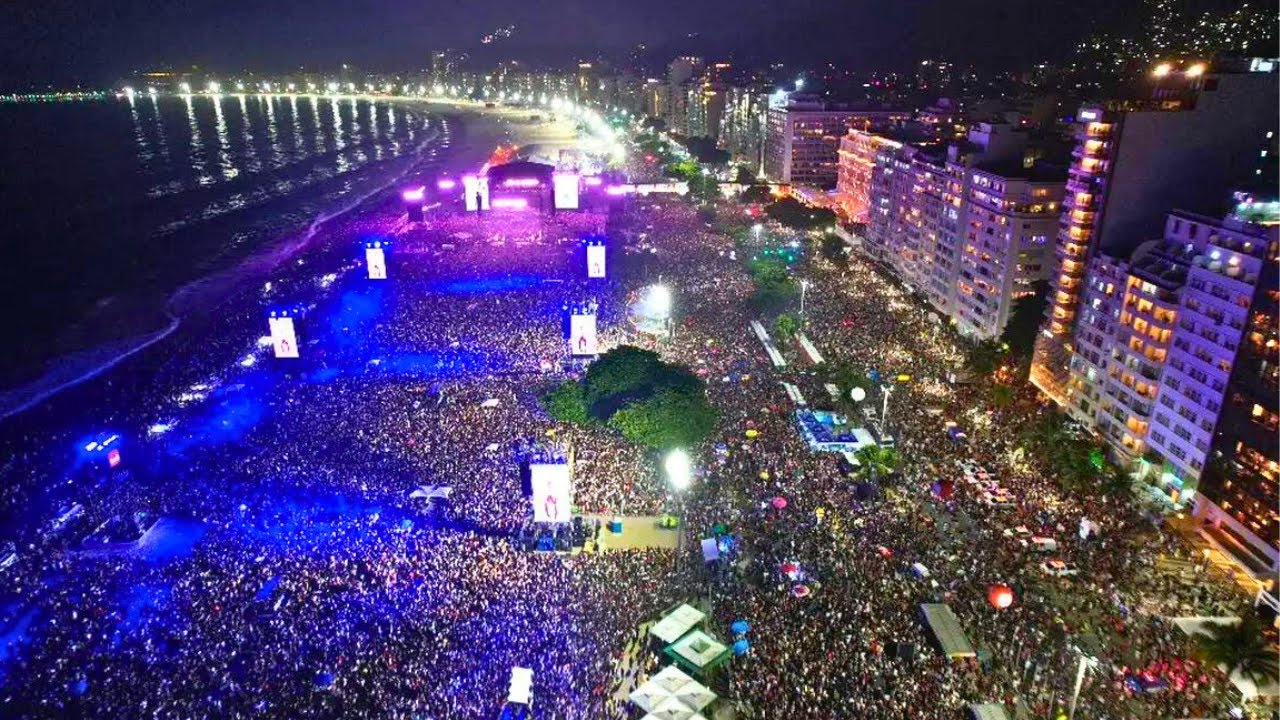 MEGASHOW de MADONNA en COPACABANA RIO de JANEIRO