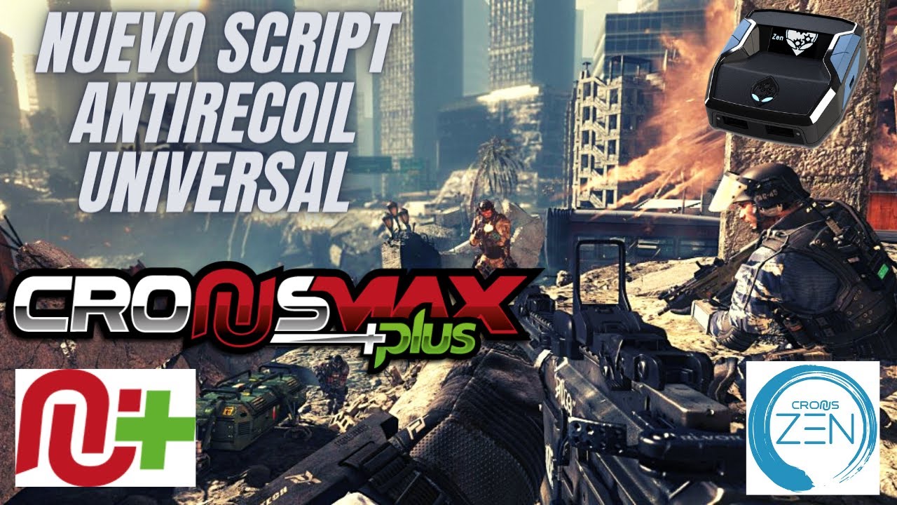 Script Anti Recoil Universal Shooter / Cronus Zen / Cronus Max Plus