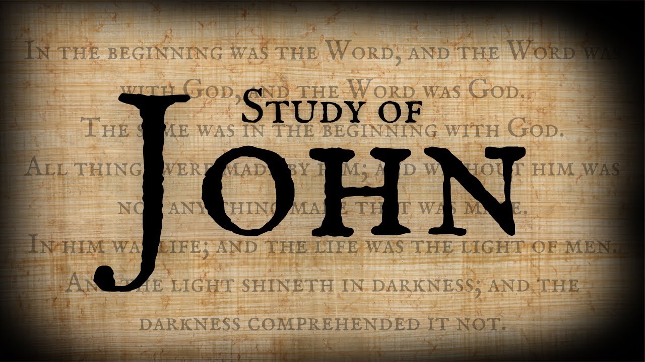 Study of John #83 - Sunday School January 25, 2026