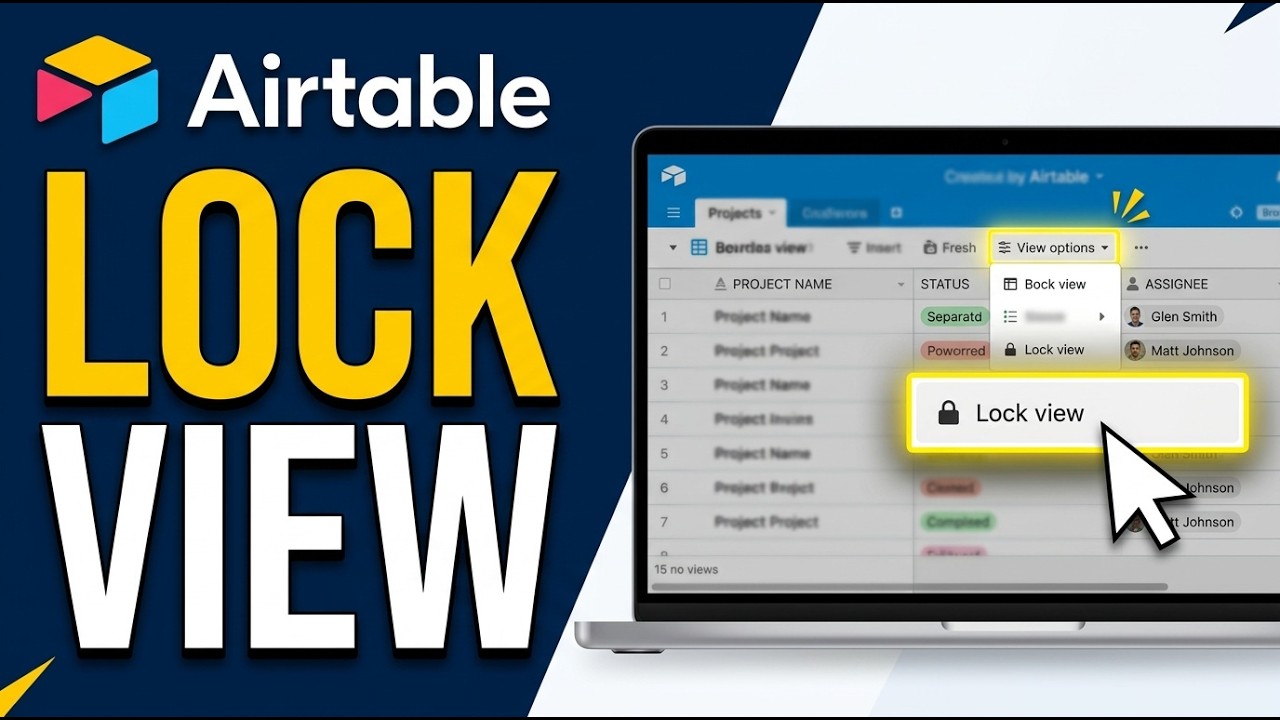 How to Lock View in Airtable 2026 (Simple Step)