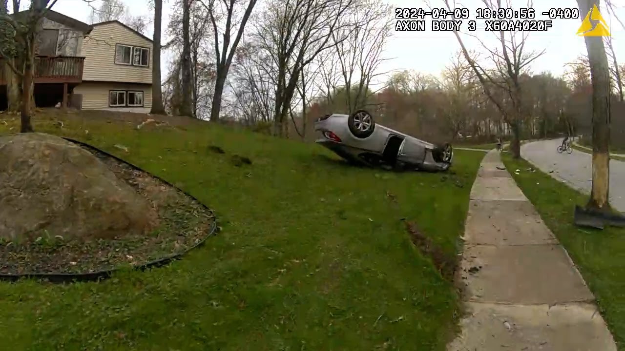 Howard County police use drone to catch vehicle theft suspect: all caught on body-worn camera!