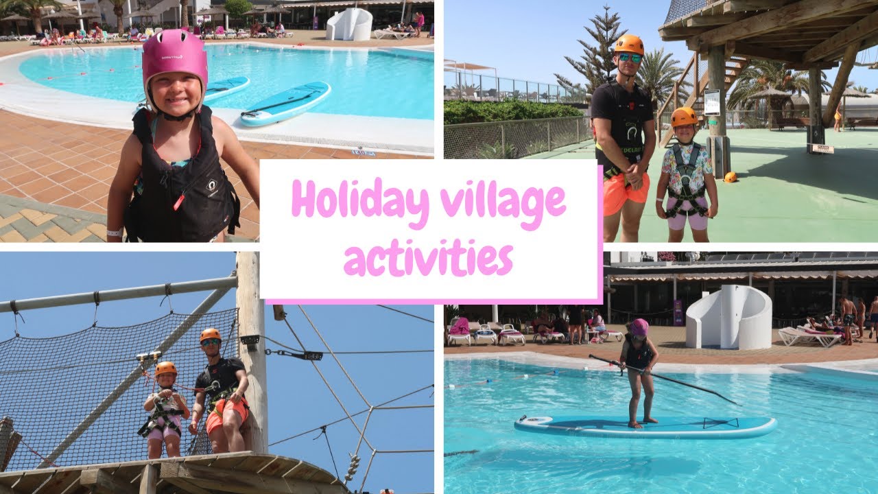 GRACIE FACES HER FEARS! | Spending the day around the hotel | Lanzarote holiday vlog 2021