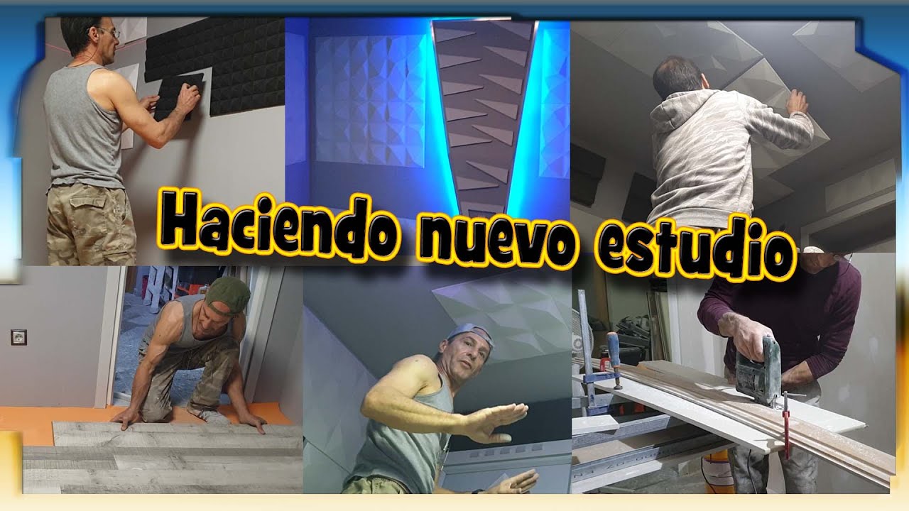 Construyendo home studio, paso a paso. Home Studio Pro. Estudio casero