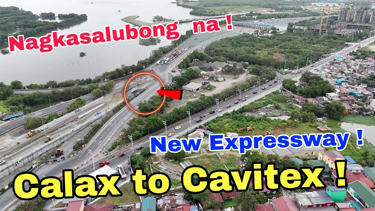 New Expressway ! CALAX to Cavitex nagkasalubong na ! Antero Highway Kawit Cavite ! 