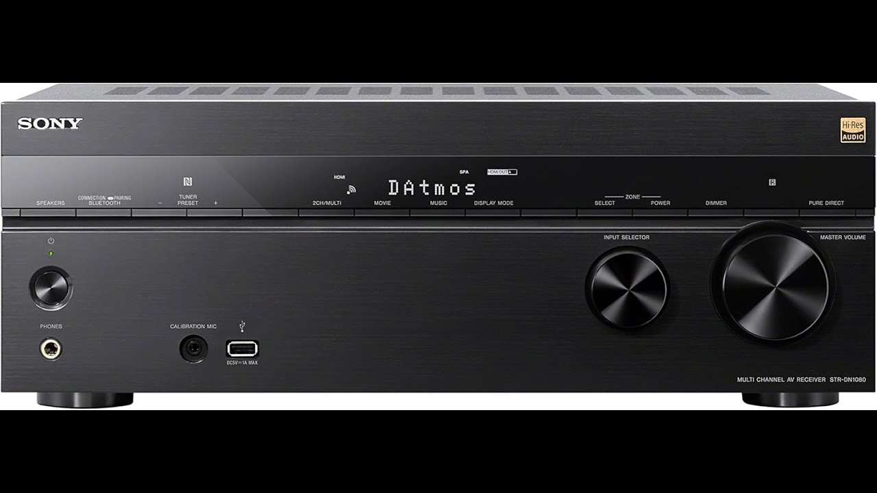 Sony DN1080 7.2ch Surround Sound Receiver Review - Pros & Cons - Sony STR-DN1080