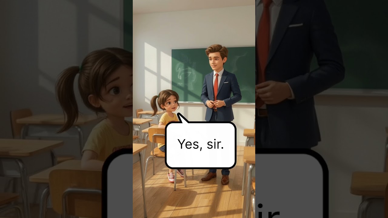 Classroom Conversation in English | Teacher and Student Dialogue | Simple English Speaking 