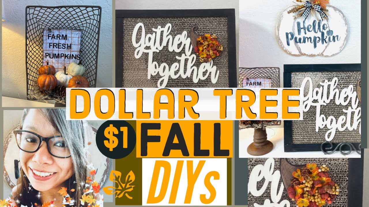 Dollar Tree Fall DIY | Rustic Farmhouse Fall Decor | Rustic Fall Ideas 2021 | Amazon gift card