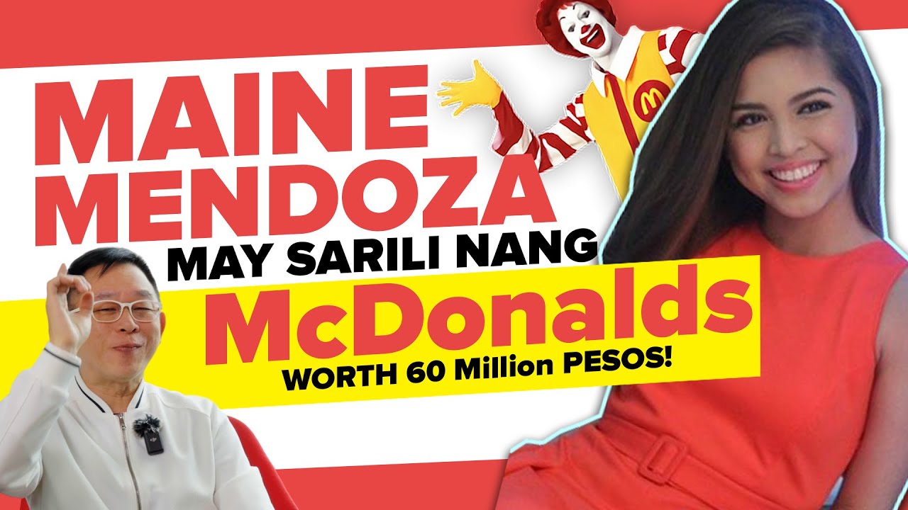 Maine Mendoza Nagfranchise Ng Sariling McDonalds Worth  60 Million!!!!