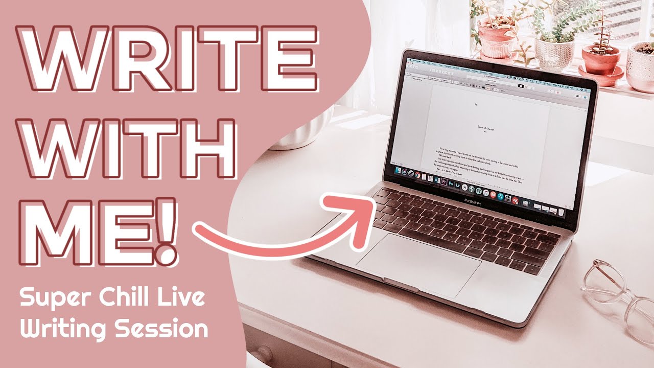 Write With Me LIVESTREAM ✍️✨ super chill writing session