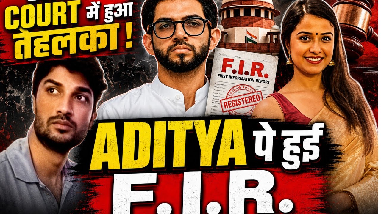F.I.R. registered against Aditya Thackeray in Disha Salian case: Latest update on Sushant Singh R...