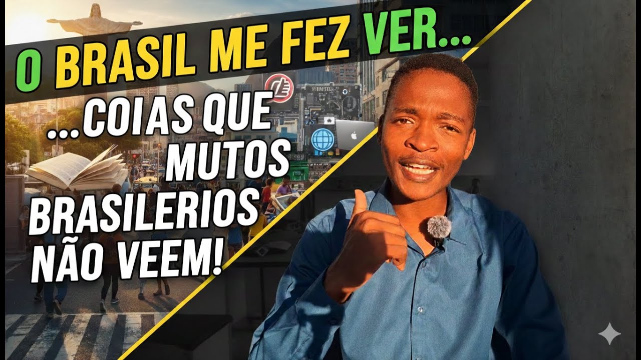 Todos Brasileiros Precisam ver esse vídeo - BRASIL MUDOU A MINHA VIDA mesmo vivendo na AFRICA