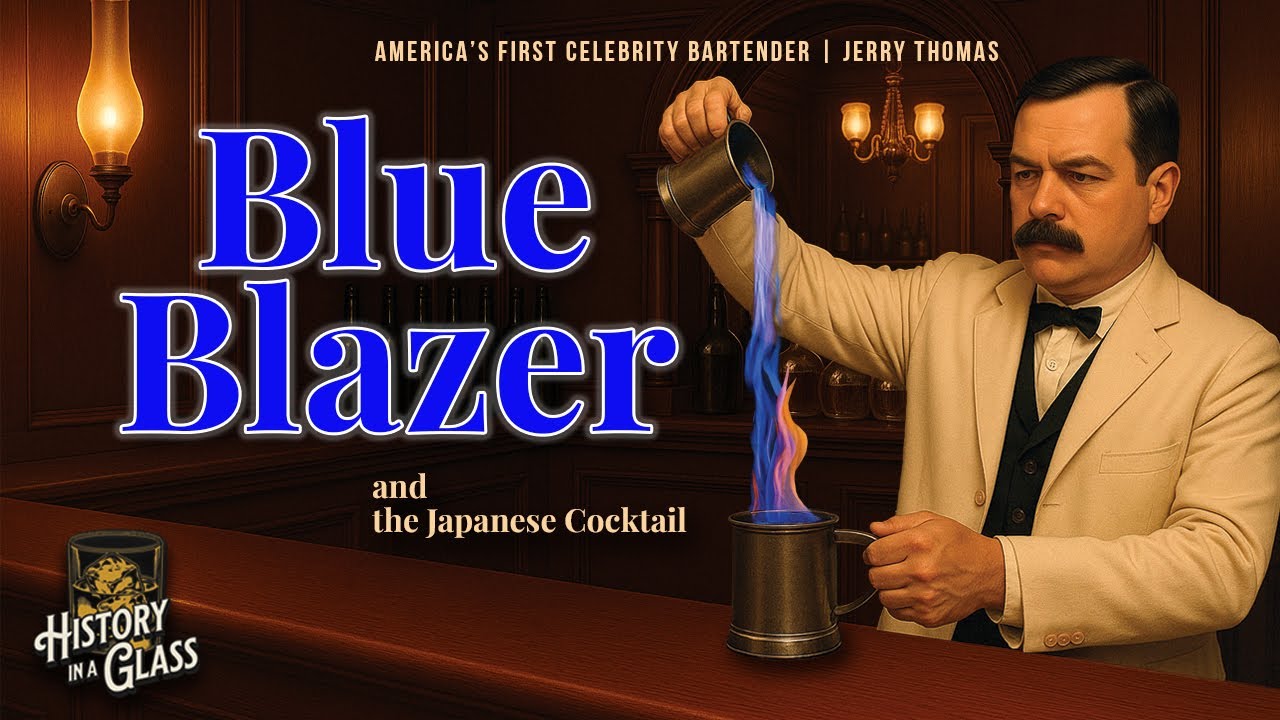 Джерри Томас и Blue Blazer: огненный коктейль, изменивший барменское дело