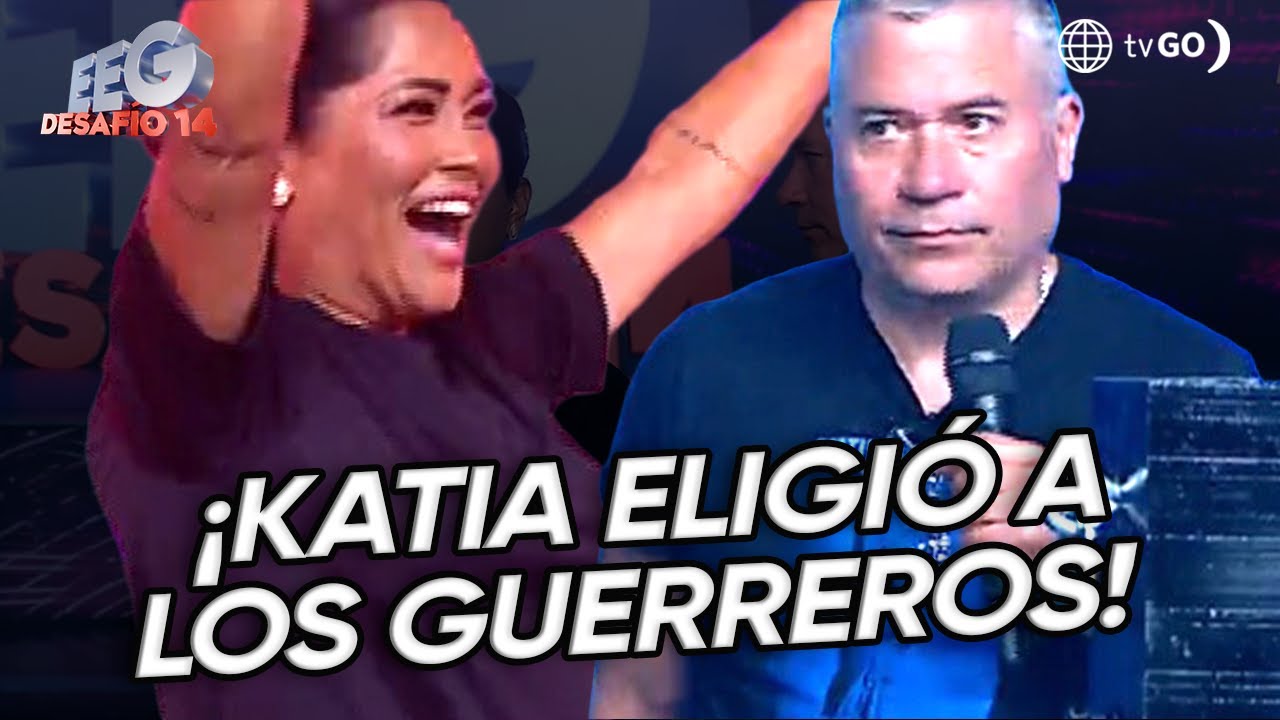 EEG Desafío 14: Katia Palma le quitó el liderazgo de los guerreros a Mathías Brivio (HOY)