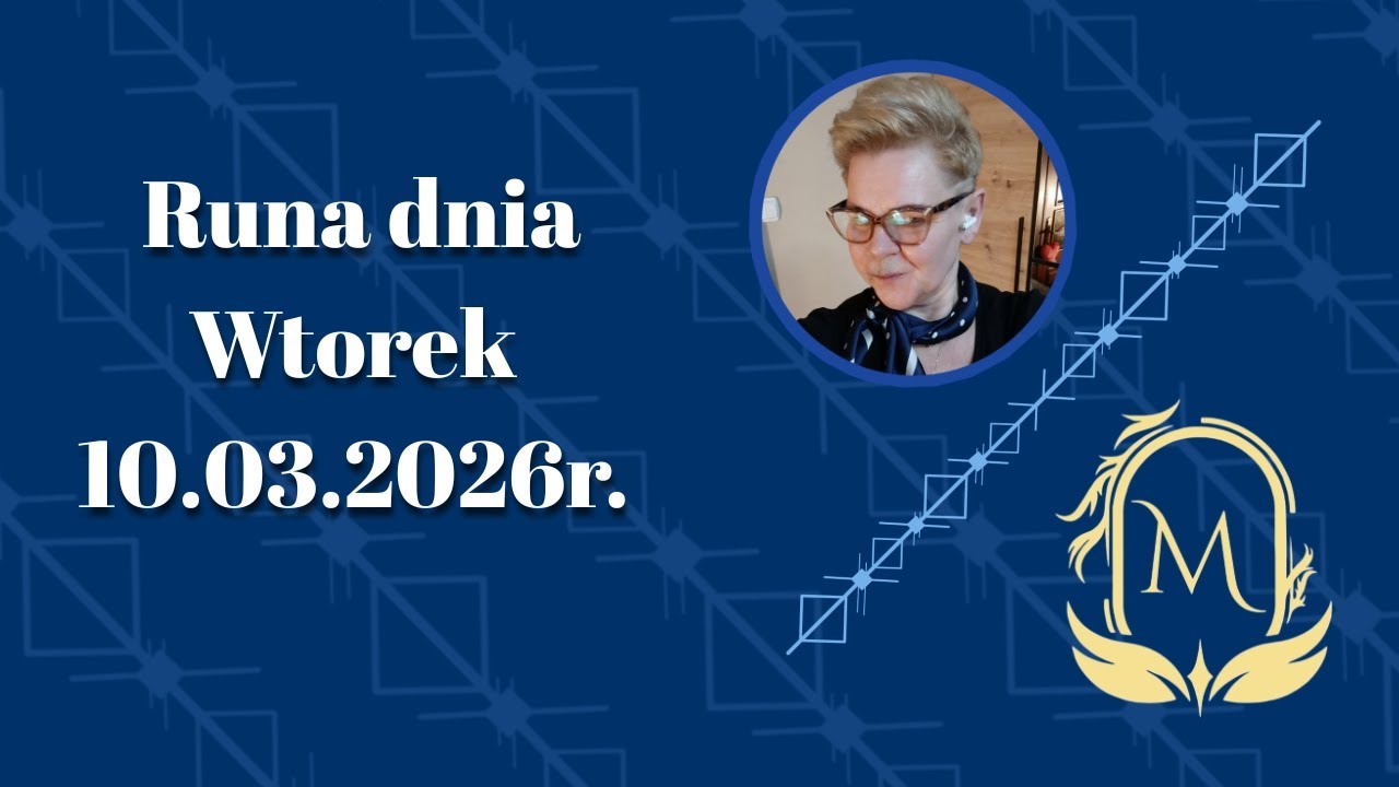 Runa dnia🤗Wtorek✨10.03.2026r.✨Ruszamy kochani dziś energia sprzyja działaniu, krok po kroczku🤗