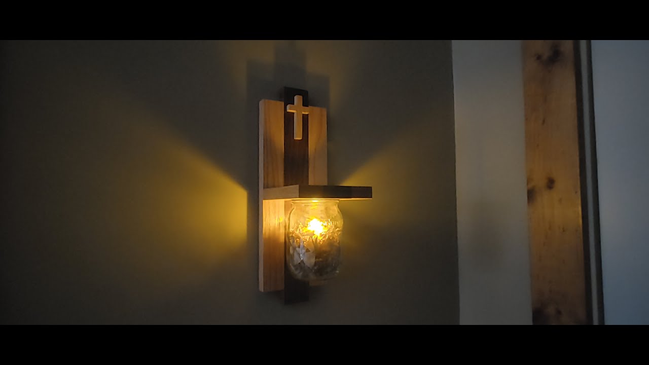 This little light of mine - make this simple wall decor