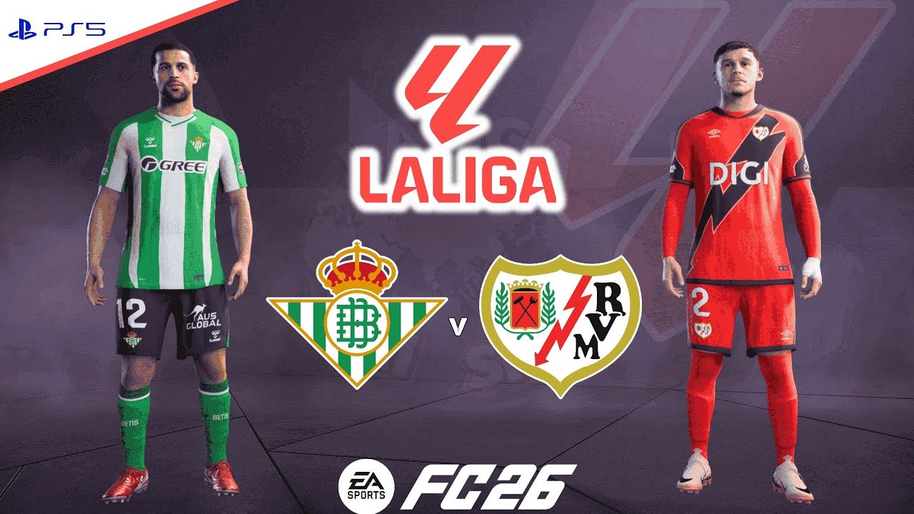 Real Betis v Rayo Vallecano | La Liga 25/26 - Round 25 | Full Match Simulation | FC 26 PS5™[4K]