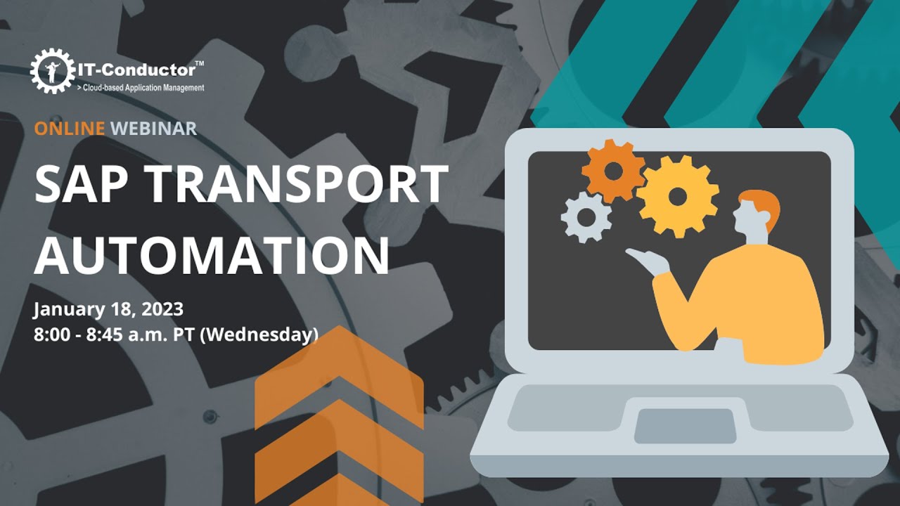 IT-Conductor Webinar - SAP Transport Automation