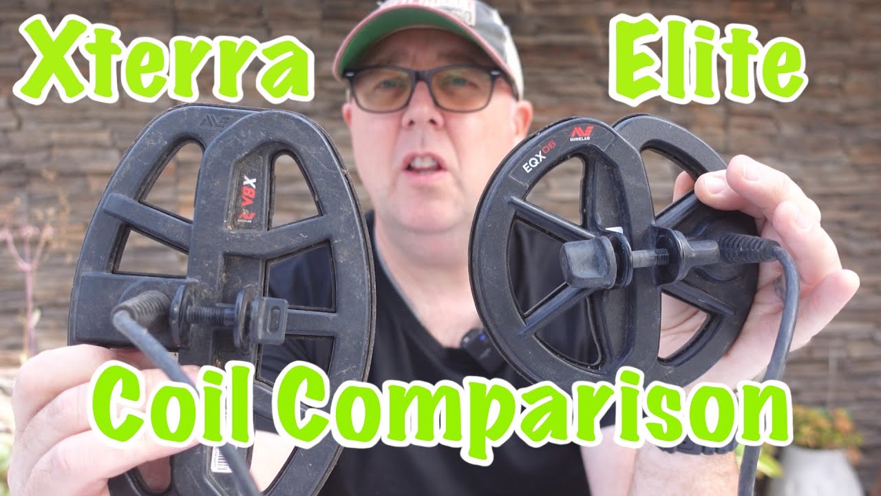 Xterra Elite Small Coil Comparison | How to | Metal Detecting @mwcooke8441