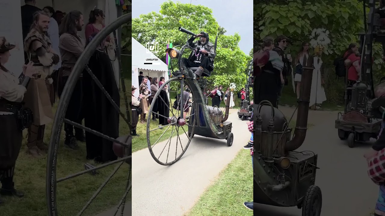 The ultimate steampunk rides 😲                🎥: TikTok / lewislifts91