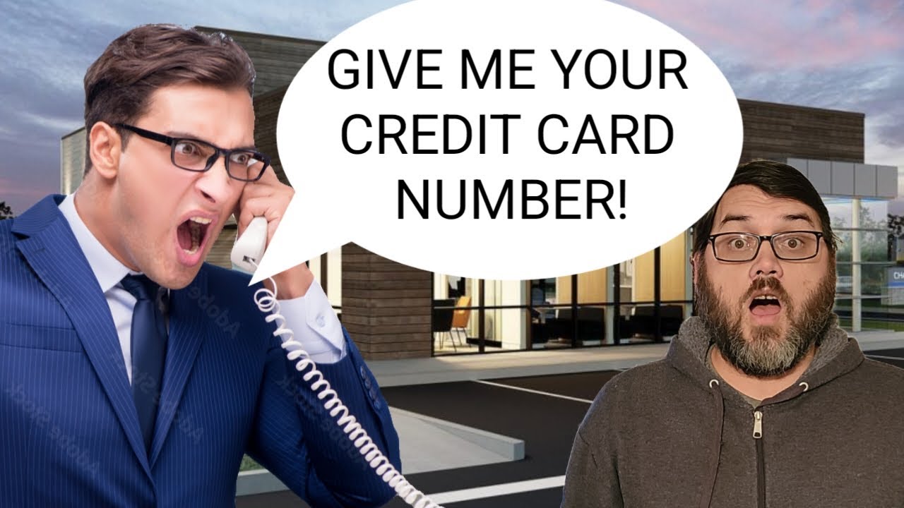 Scammer Rages Trying To Steal My Credit Card!!!