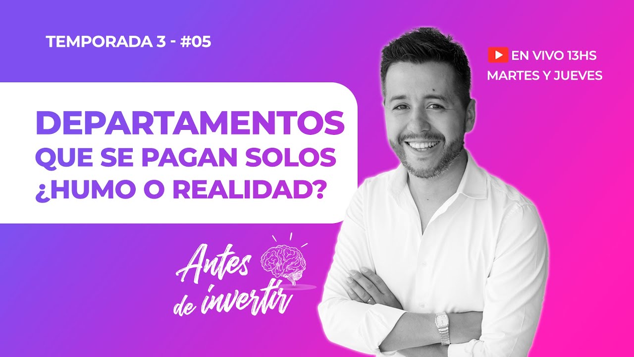 🏨 DEPARTAMENTOS que SE PAGAN SOLOS ¿Humo o realidad?👉 