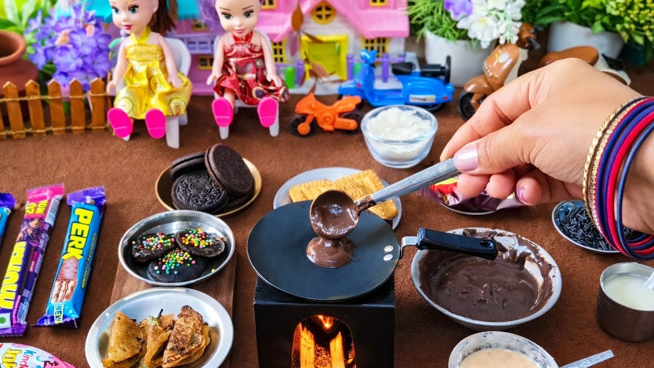 Miniature mix biscuits pancakes🥞 and Milk biscuits dosa recipe ❤️