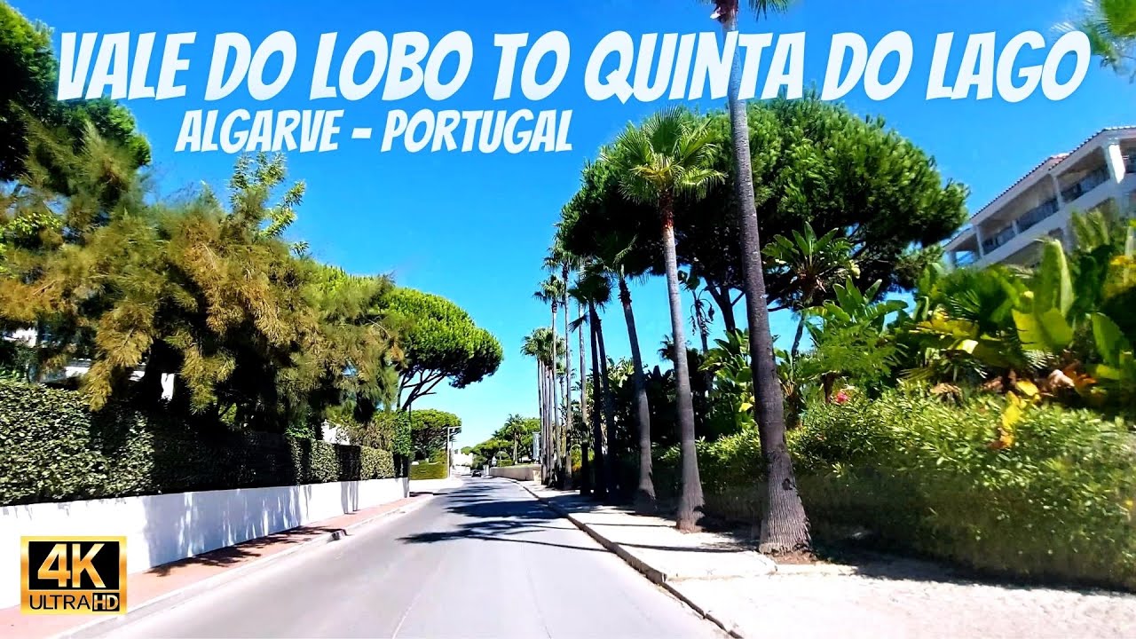 Vale Do Lobo to Quinta do Lago Algarve Portugal Dash Cam Car Ride Travel Vlog 🇵🇹🛣️⛳🚗