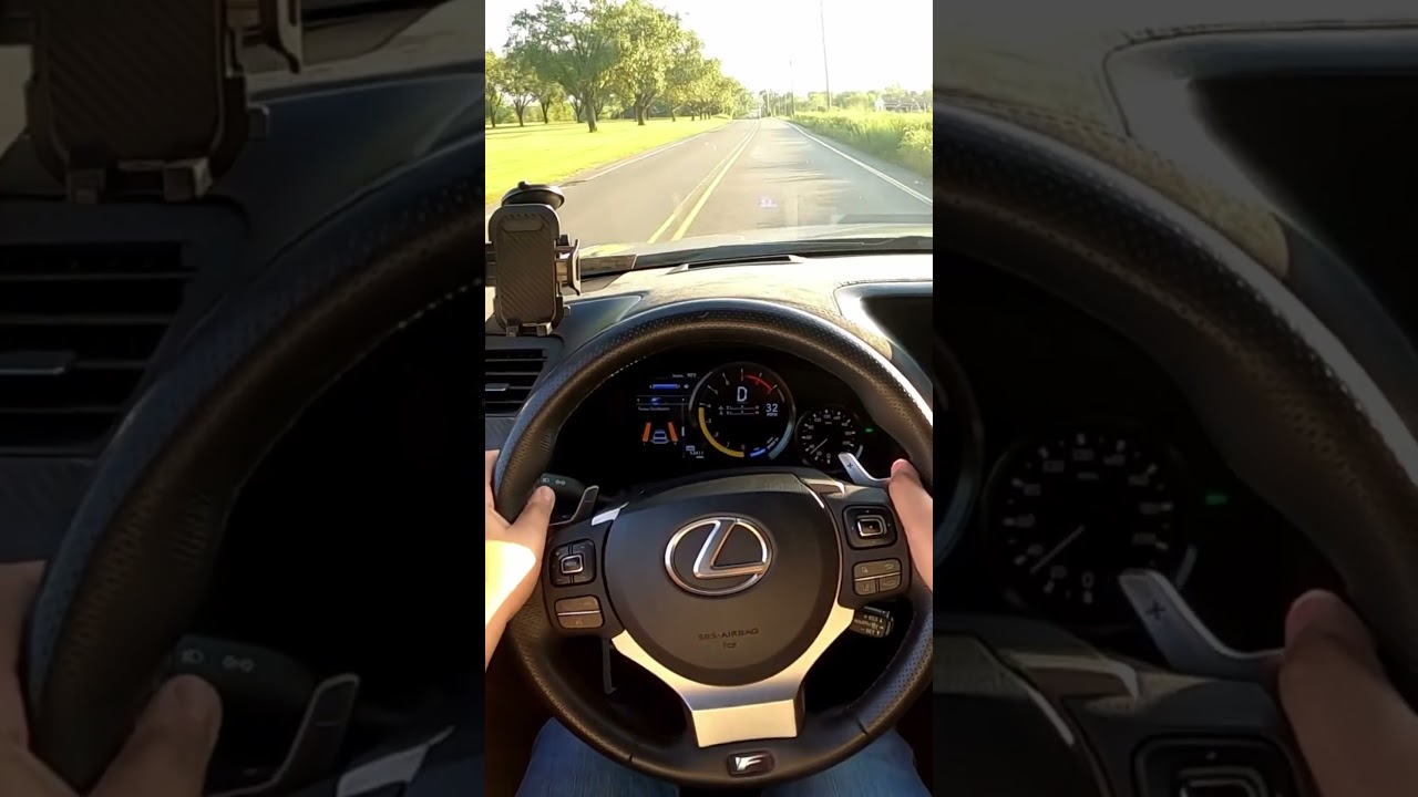 Every turn is a V8 pull in the 2016 Lexus GS F
