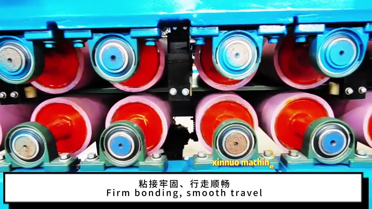 Fully automatic blackboard composite board production line