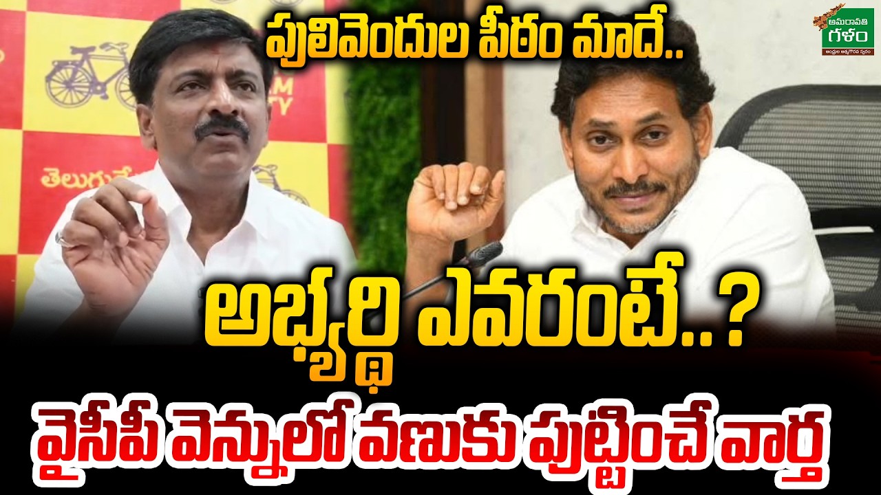 MLC Btech Ravi Open Challenge To Jagan, Avinash Over Pulivendula Municipal Election| Amaravati Galam