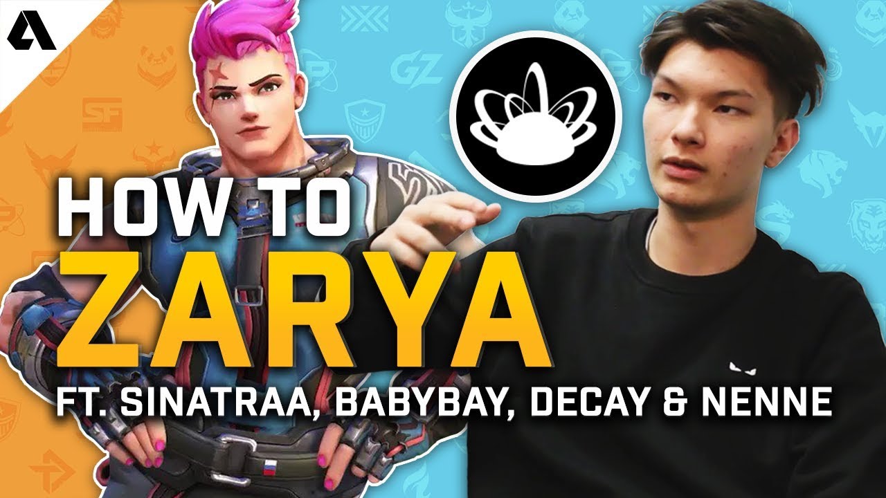 How To Play Zarya Like A Pro - Overwatch League Hero Tips ft. Sinatraa, Babyba & More!