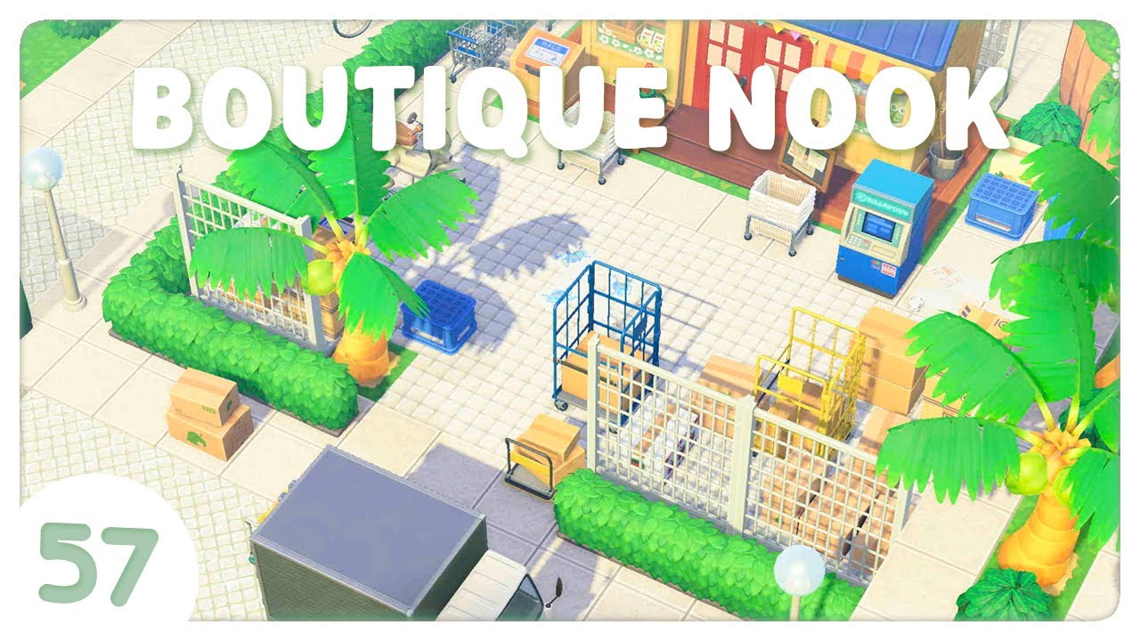 🛒 DECORATION : Maison & boutique Nook ! #57 | Animal Crossing New Horizons