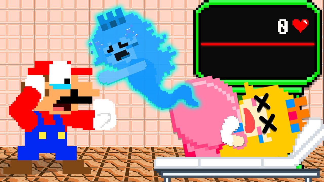 Noo,Peach!! Don't Leave Me Alone?! - Mario Sad Story | Game Animation