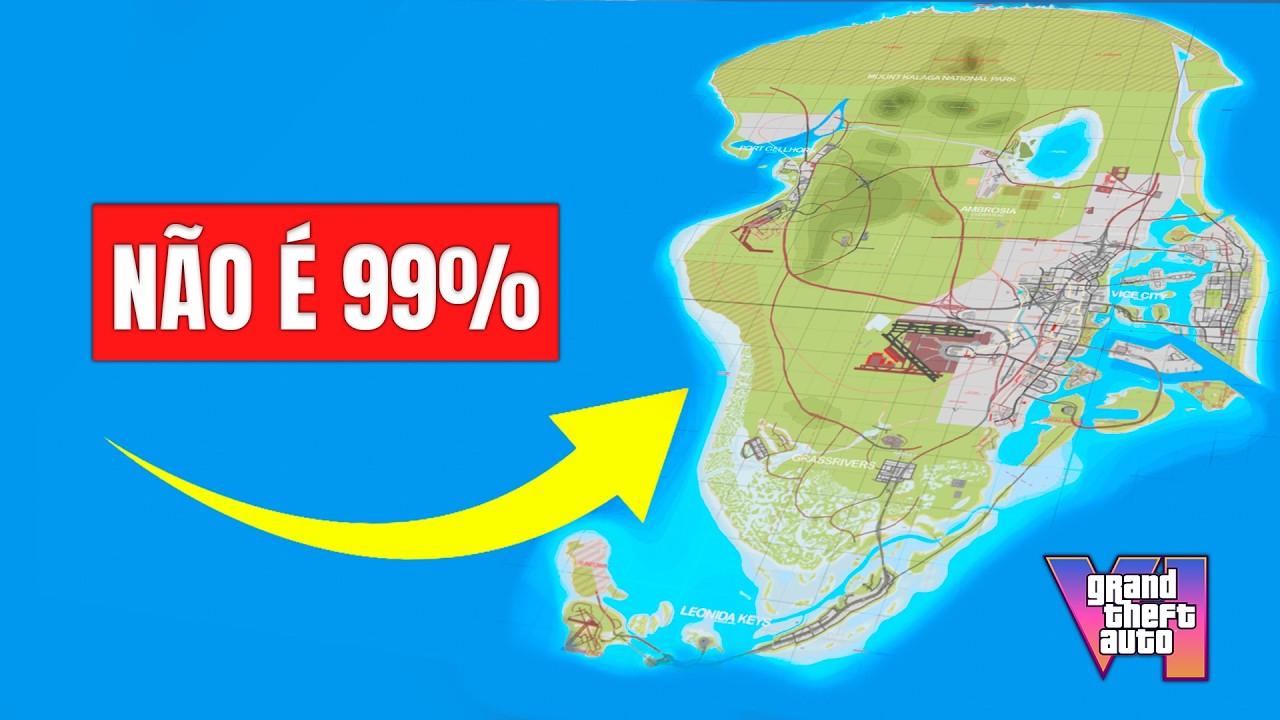 Essa atualização muda tudo sobre o mapa do GTA 6