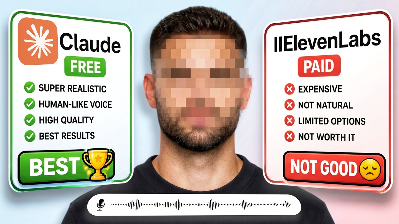 Claude AI + Secret Tool = Makes INSANE Human Voices (Free)