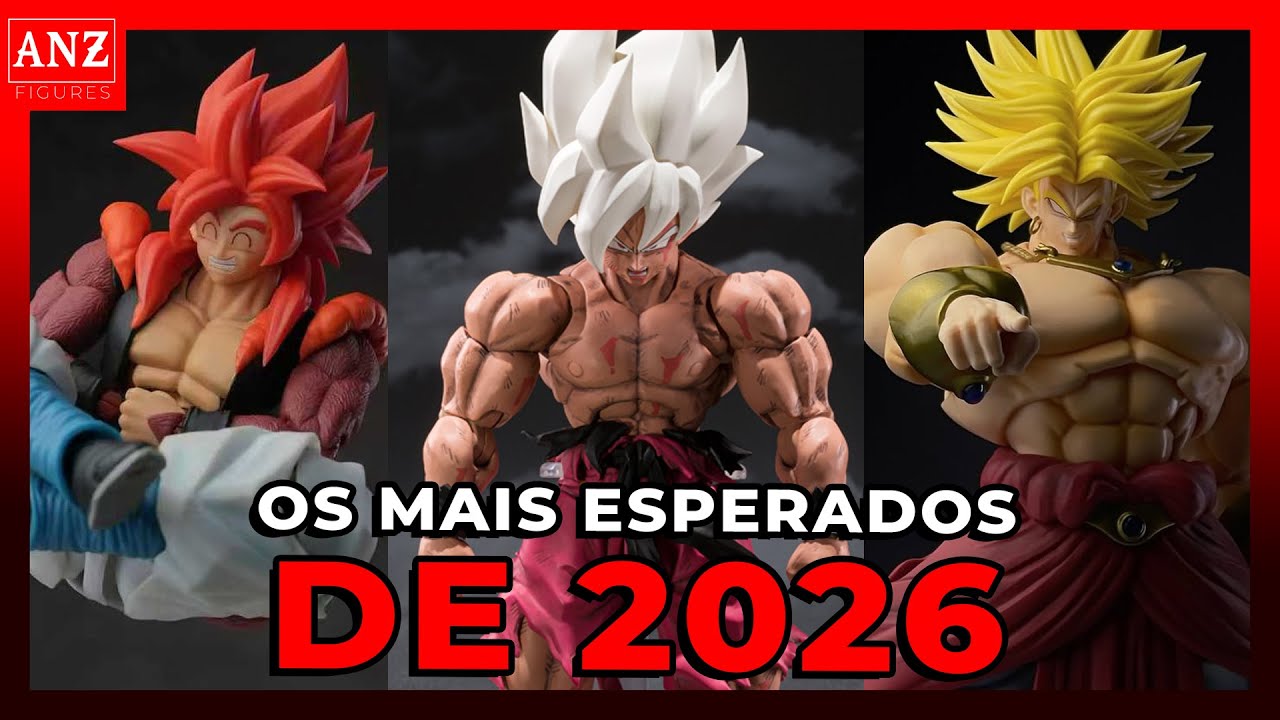 As Figuras de Dragon Ball que você precisa pegar em 2026