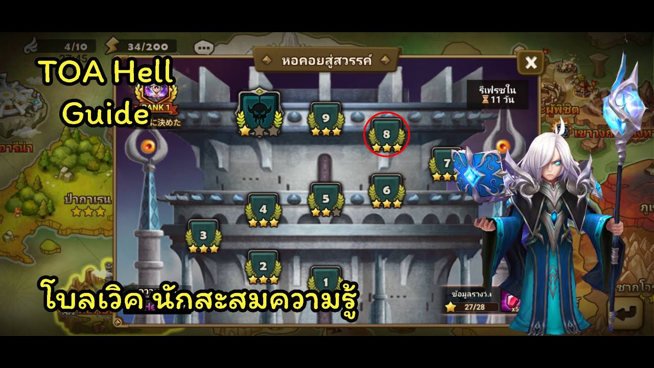 [Summoners War] TOA Hell Apr 2023 F8