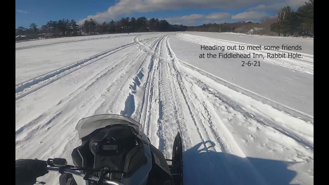 Snowmobile Ride to the Fiddlehead Inn, Rabbit Hole [Alex Zarvis]